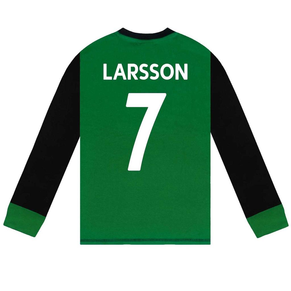 Celtic FC Boys Henrik Larsson 7 Long Pyjama Set