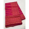 Silk Saree from the ALMAARI store is adorned with beautiful Zari work in form of traditional motifs.
