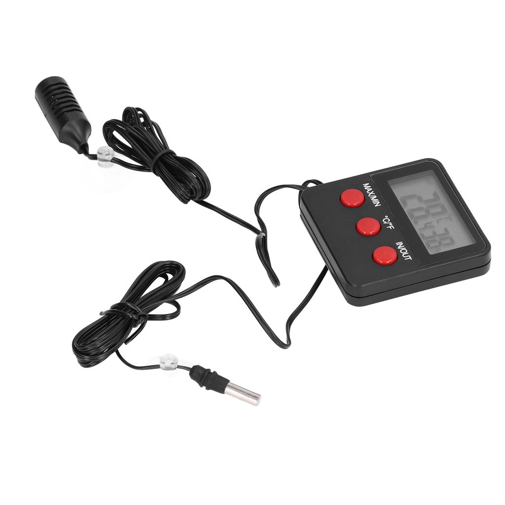 Humidity Temperature Gauge Mini Thermometer Digital Display Temp Sensor Meter Hygrometer DTH?74