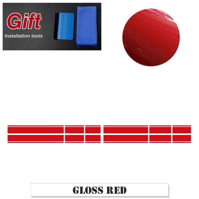 Autocolant decal pentru capotă cu dungi de curse Ford Mustang