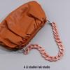 Multi-color Acrylic Chain: Versatile Bag Strap, Phone Lanyard, and Crossbody Accessory