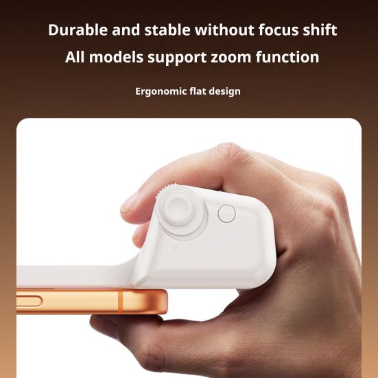 Magnetic Smartphone Grip with Wireless Remote & Phone Charging Ergonomic Camera Grip Portable Adjustable Tripod Mount Phones Photography Accessories