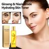 Toner Viso al Ginseng 120ml Restringente Pori Idratante Controllo Sebo Nicotinamide Levigante Schiarente Cura della Pelle del Viso Acqua Tonica