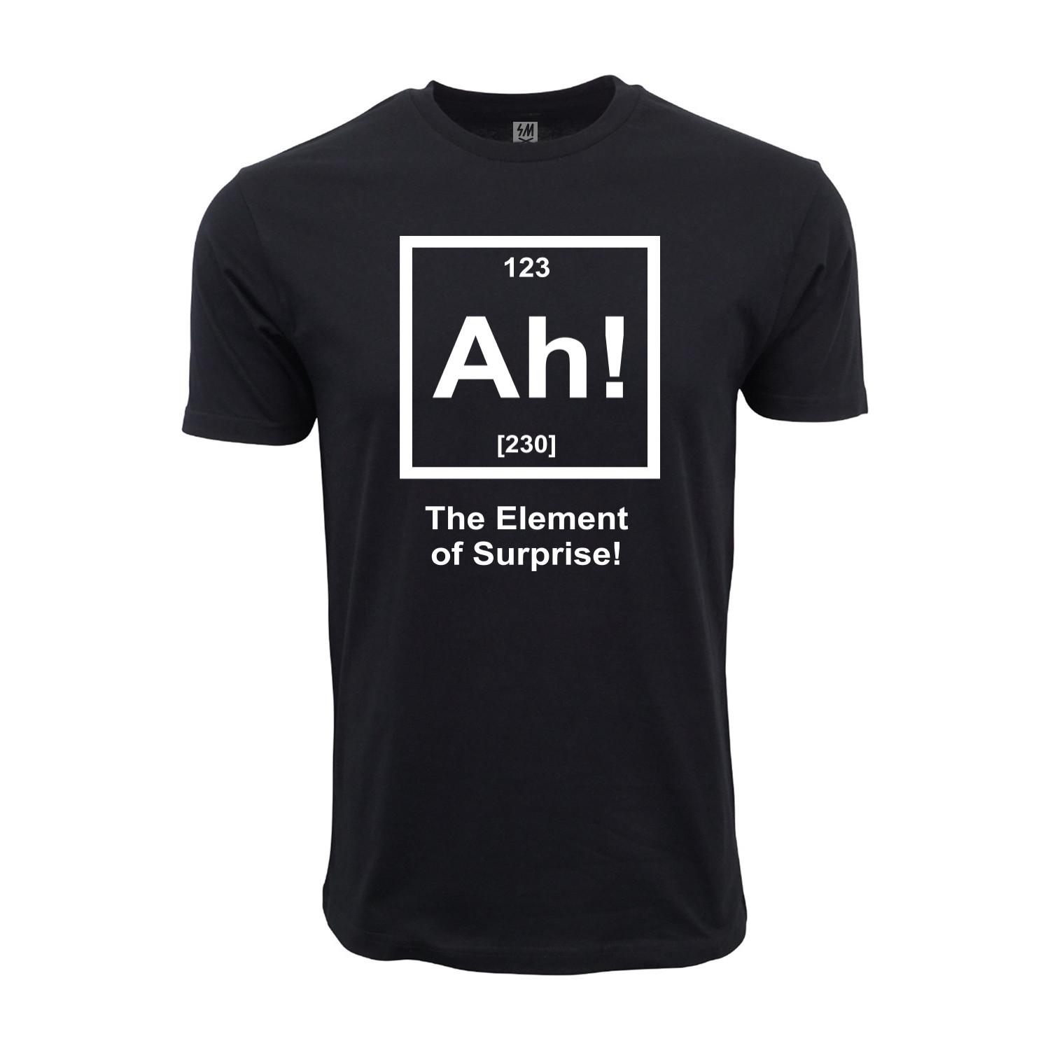 Ah! The Element Of Surprise Graphic T shirt XXXL