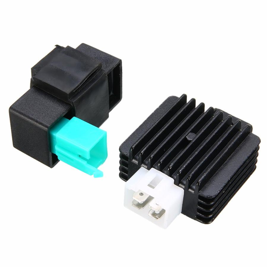 Motorcycle CDI Wiring Harness Loom Ignition Solenoid Coil Rectifier 50 110 125cc