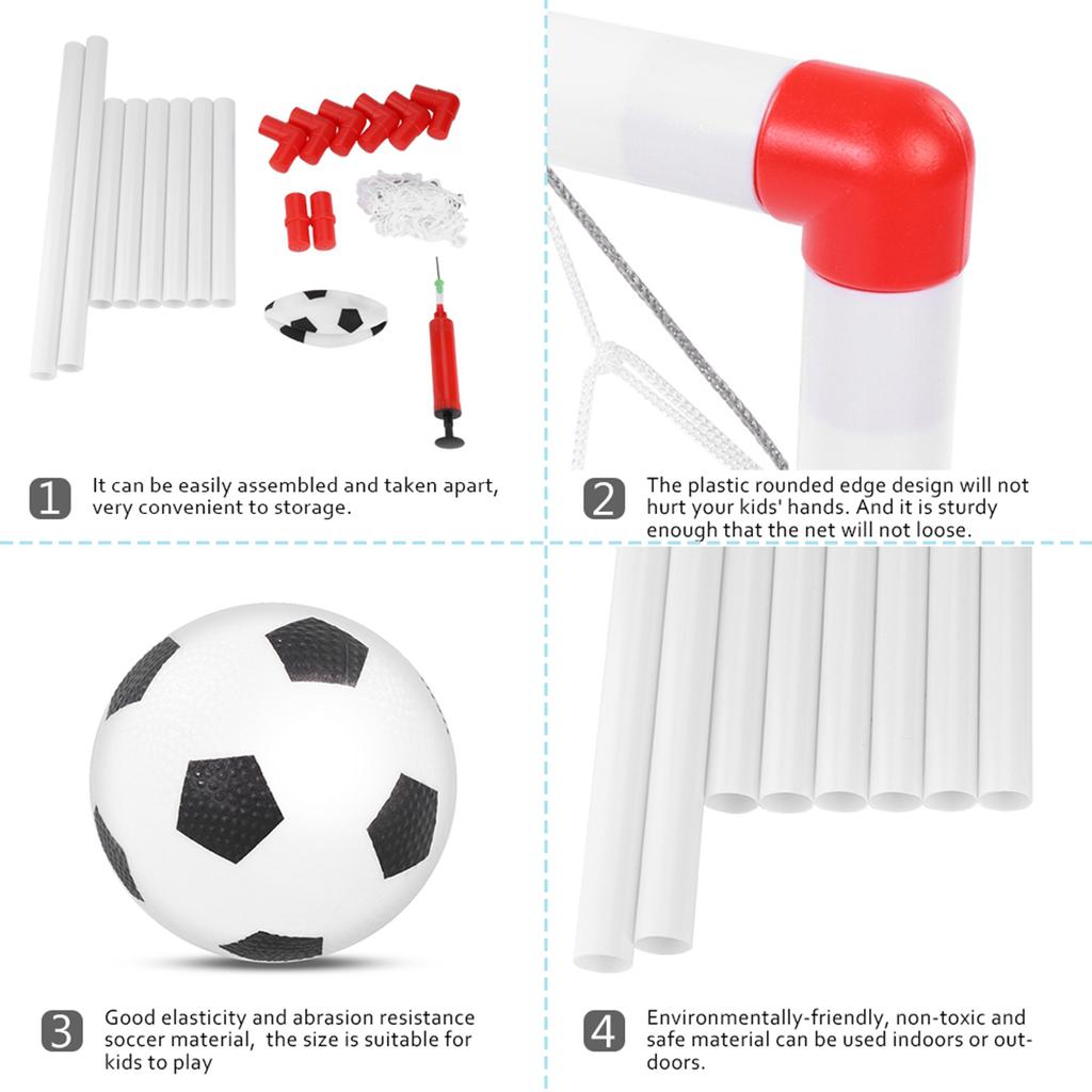 Children Football Game Toy Parent Child Interaction Outdoor Indoor Soccer Goal Practice Games