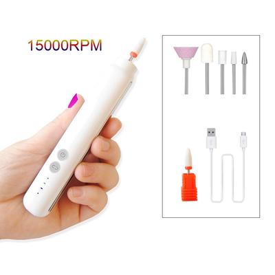 Drahtlose Nagelbohrmaschine, wiederaufladbar, Nagel-Maniküre-Pediküre-Fräser-Set, tragbare Nagelfeile, Nagelpolierausrüstung