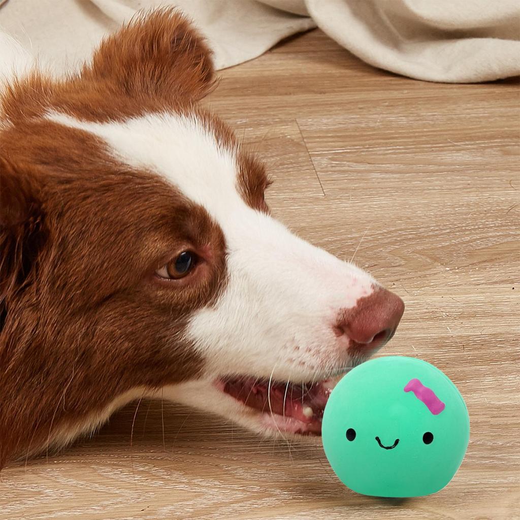 Ei Ball Hundespielzeug Quietsch Süße Ei Puppenform Haustier Kauen Latex Gummi Ei Lustig Vierfarbig Hund Quietschball Für Geburtstage Weihnachten
