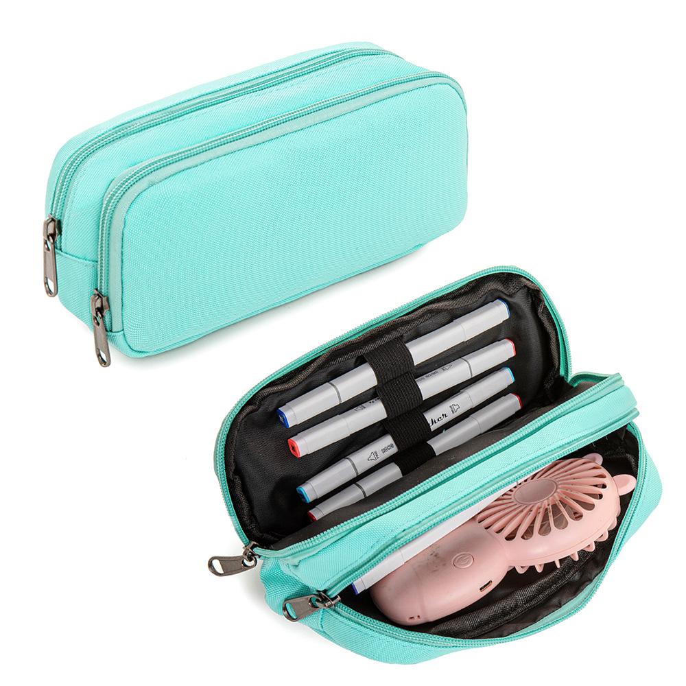 Cross-Border Large Capacity Pencil Case: Simple, Stylish & Lightweight for Students
