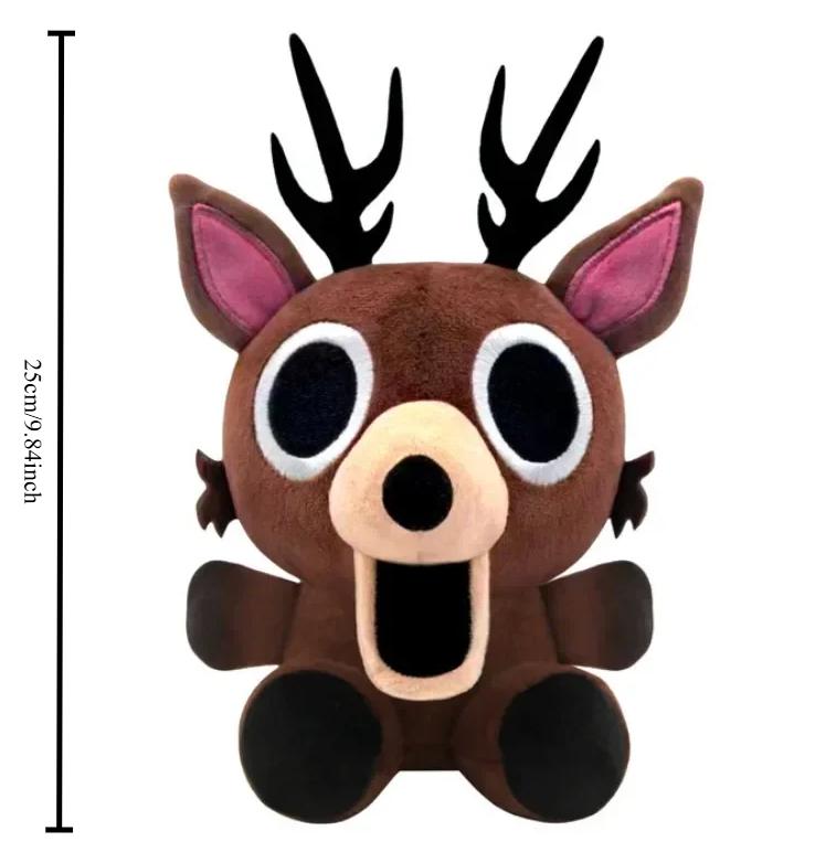 NEW 99 Nights In The Forest owl &Baby Cub Deer Plush Toys Stuffed Animals Doll Fans Festival Gifts Toys for Kids Birthday Gift