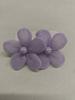 Fabric Chiffon Flower Pearl Earrings Elegant Fresh and Sweet Stud Earrings Niche Exquisite Fashion Versatile Earrings