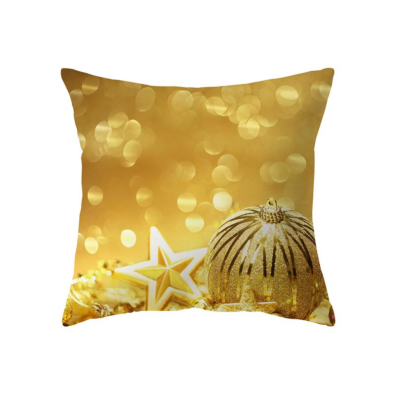 Vánoční téma Vánoční dekorace Vzor tisku Potah na polštář Domů Obývací pokoj Dekorace na pohovku Potah na polštář