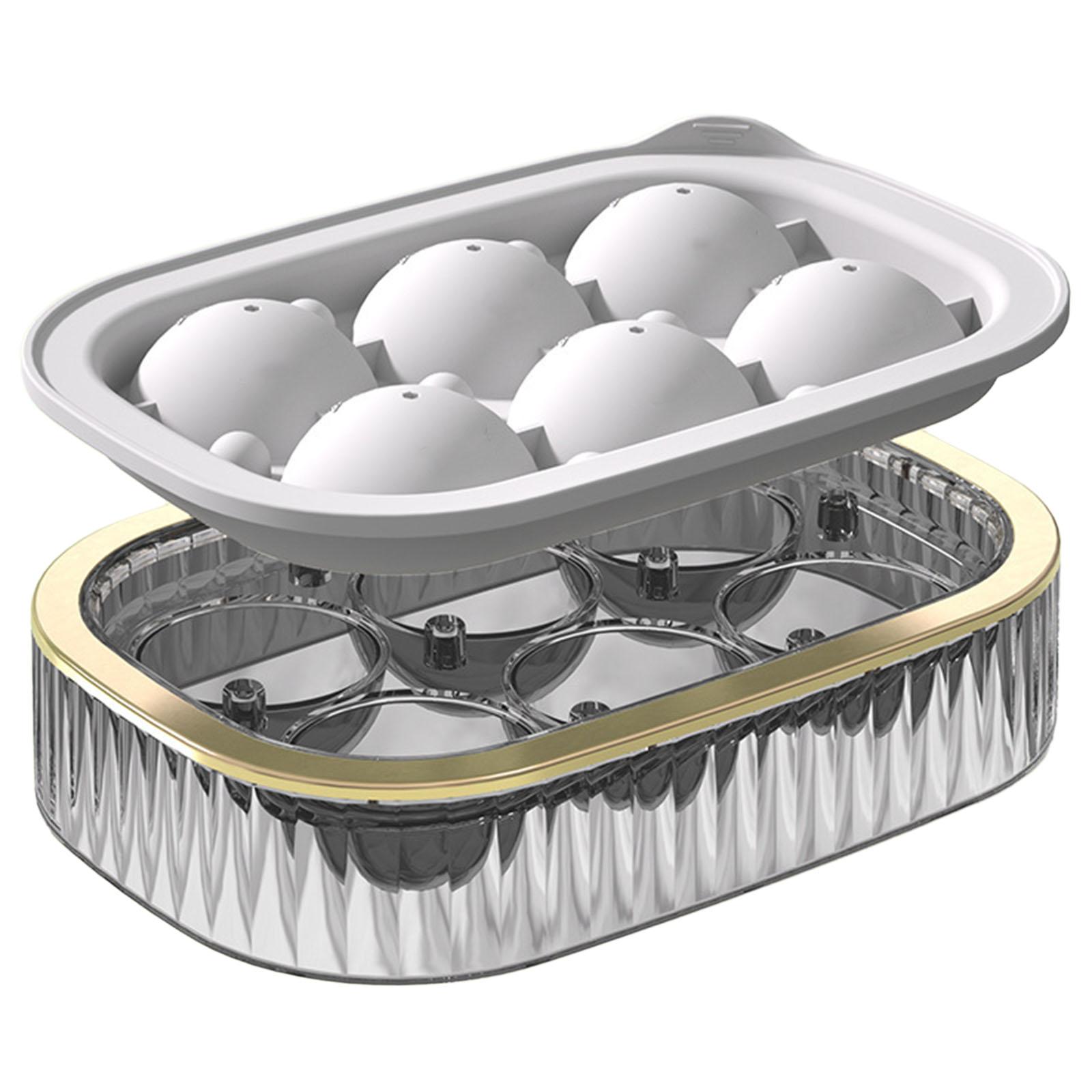 

Универсальные формы для кубиков льда, ПП, идеальный подарок, круглые 13*9*3,5 см