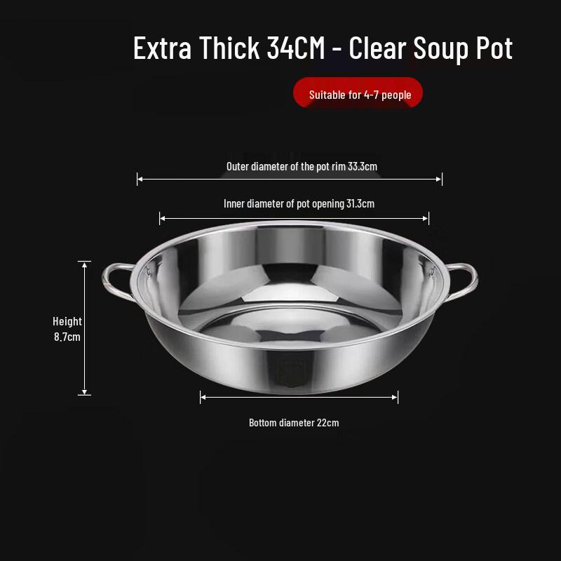 Yuzhuxun Stainless Steel Hot Pot