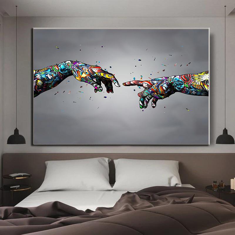 Искусство граффити на холсте — фото 5