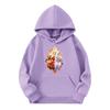 Child Fashion Lightweight Long Sleeve Pullover With Pockets  Print Hoodie