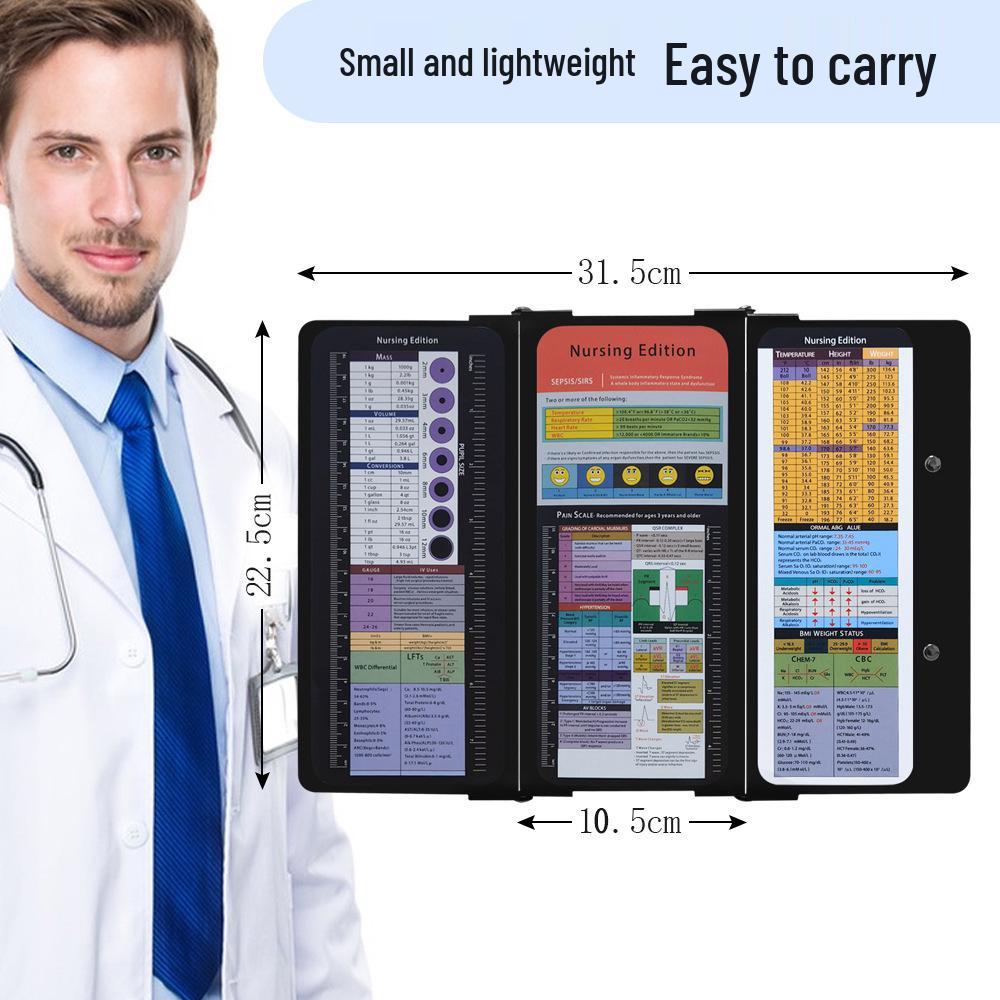 Aluminum Alloy Portable Folding Writing Board with Vertical Three-Fold Design
