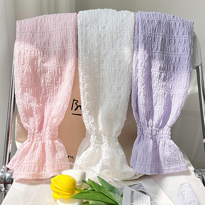 Summer Ice Silk Sunscreen Sleeve Loose Ice Sleeve Breathable Horn Sleeve