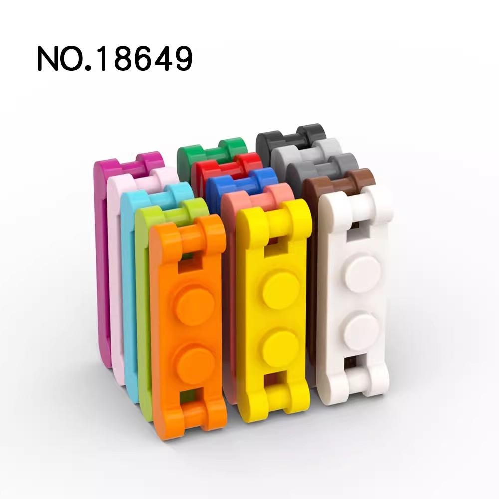 20pcs MOC parti 18649 piastra speciale 1x2 con maniglie sulle estremità mattoni compatibili fai da te blocco di particelle bambi