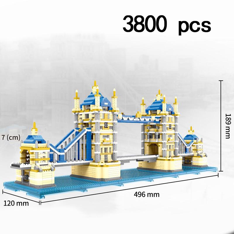 Pzx Mini Blocks World Architecture Sydney Opera House Big Ben Building Bricks Juguetes For Boy Toys Girl Gift Christmas