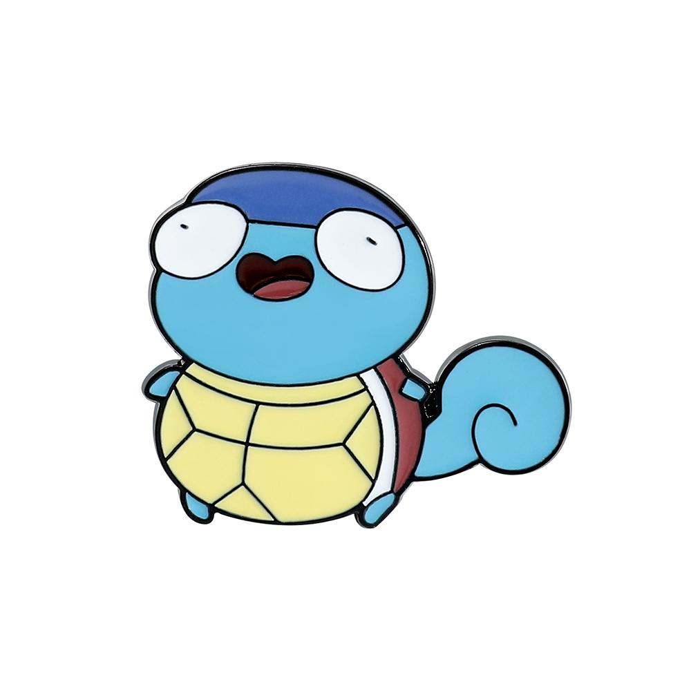 Anime Pokemon Emaliowana przypinka Pikachu Bulbasaur Psyduck Squirtle Odznaka Broszka Jeansowa Odzież torba Urocze Zwierzę dziecko Biżuteria Prezent zabawka