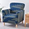 Stretch Fabric Armchair Slipcovers with Printed Patterns - Anti-Slip, Soft Furniture Protector for Living Room, Kids and Pets Friendly