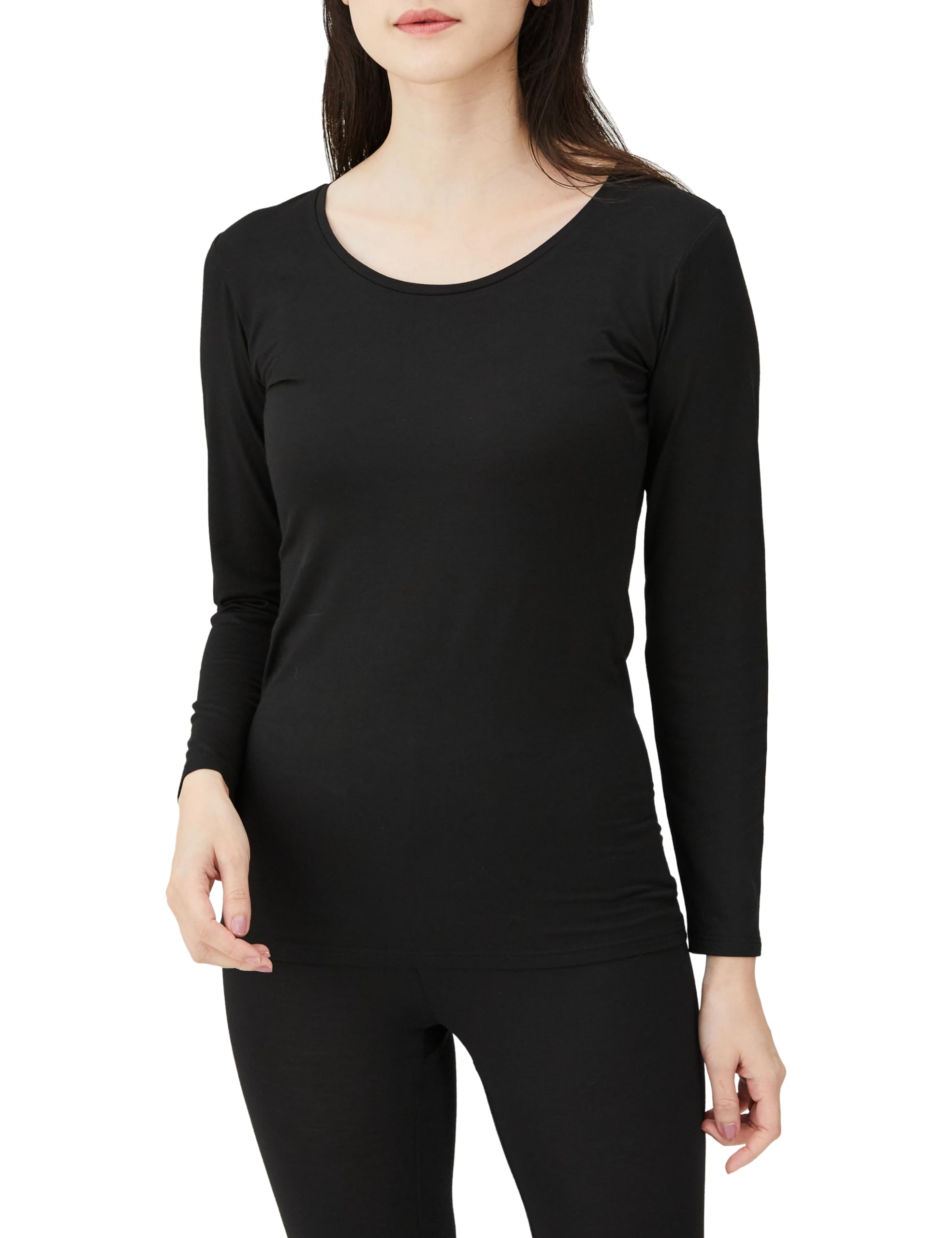 

Защита от холода Внутренний комплект тепла запах черный [Amazon Essentials] Майка, Рубашка, 2, Поколение, Устойчивый, Женский,