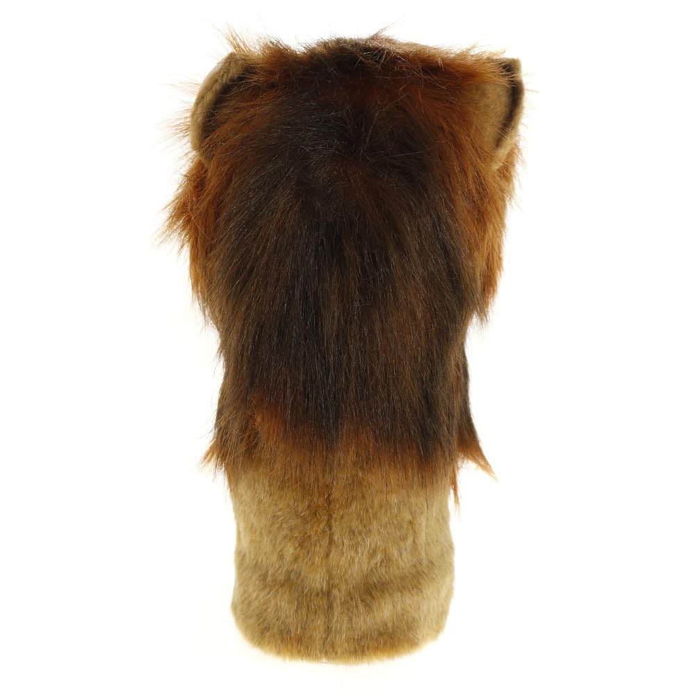 Funda para Cabeza Hansa Marrón HANSA Driver [Compatible con 460cc] Animal de Peluche León BH8188