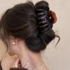 Funny Pumpkin Hair Claw Large Shark Clip Simple Hair Grab  Daily