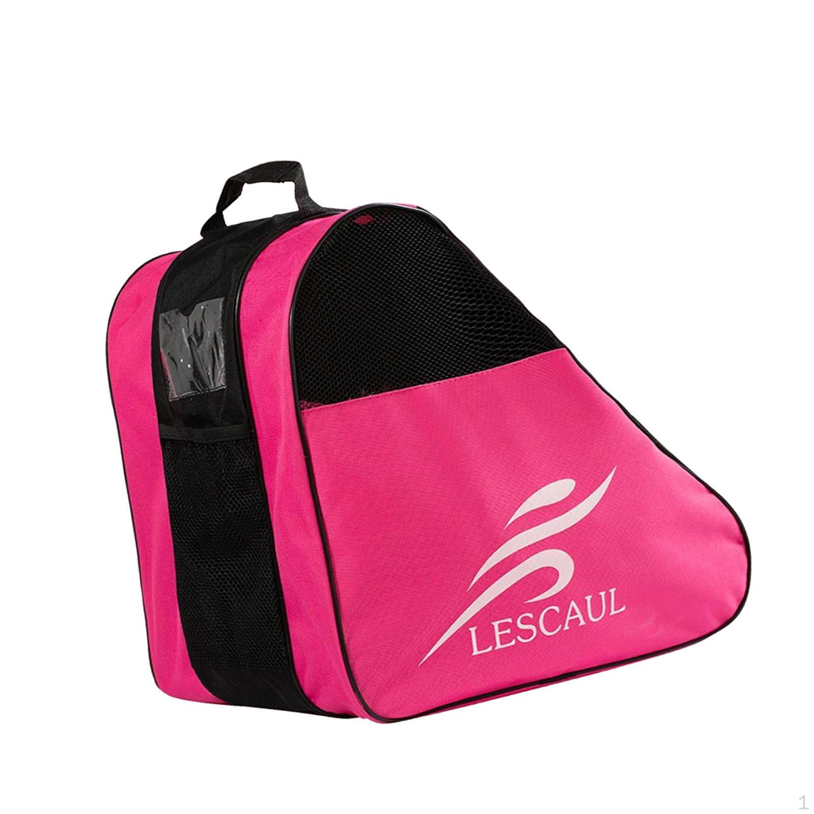 

Сумка-каталка на роликах для катания на коньках со скамейкой розовый