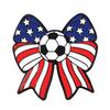 Fußballabzeichen USA-Flaggenmuster Zinklegierung Brosche Mehrere Stile Emaille-Handwerkskunst Anstecknadel Schmuckzubehör