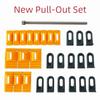 Glue Pulling Tabs Dent Repair Tool Kit Multi-Claw Pull Hooks Auto Dent Puller Kit  Cars Body Repair