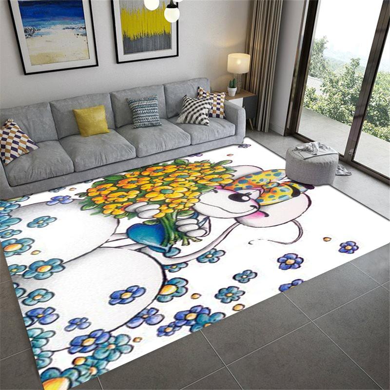 2025 New Diddl Carpet Rug for Living Room Bedroom Home Sofa Decoration,Kids Play Non-slip Floor Mat