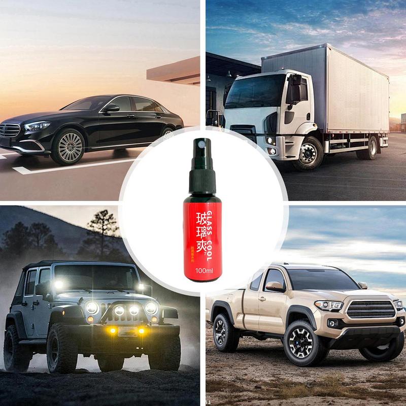 Car Waterproof Spray Glass Anti-Rain Spray Long-Lasting Rainproof Agent Wear-Resistant Mirror Nano Coating Rearview Rainproof