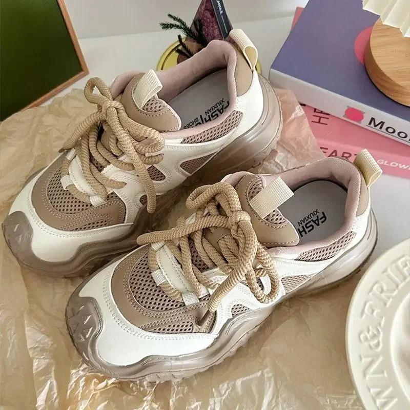 

Spring Autumn Mesh Breathable Women s Shoes On Sale Y2k Fashion High Quality Aesthetic Designer Luxury Walking Ladies Footwear 35