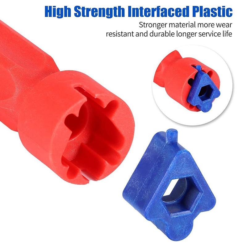 17/13/10Mm Professional Toilet Seat Repair Wrench Universal Toilet Seat Installation Key Easy Loosening Repairing Tool