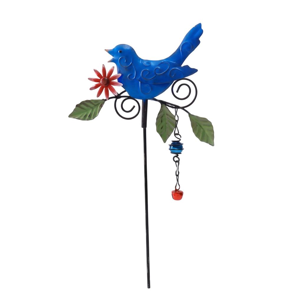 Metal Decorative Garden Stake Multi-Purpose Birds Decoration Metal Stakes Lovely Animal Yard Art Stakes For Terraces & Patios