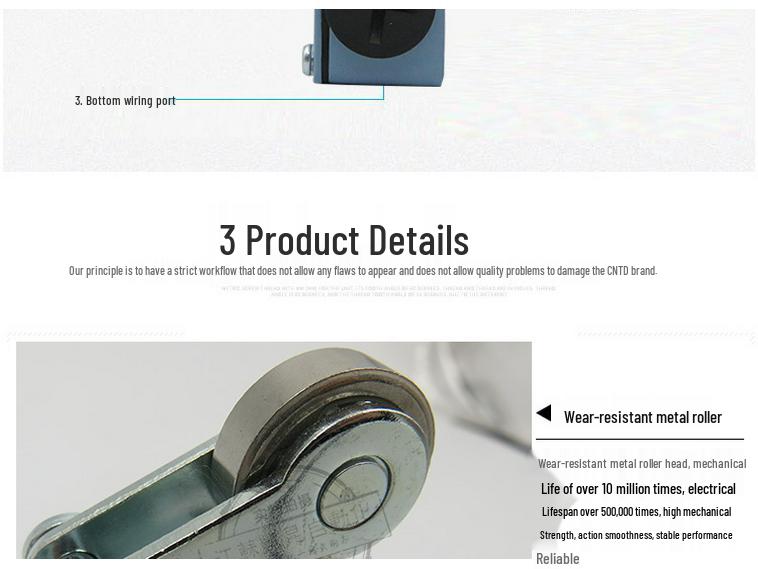 CSA Waterproof & Dustproof Self-Reset Limit Switch 001/012/021/031/061/071/081