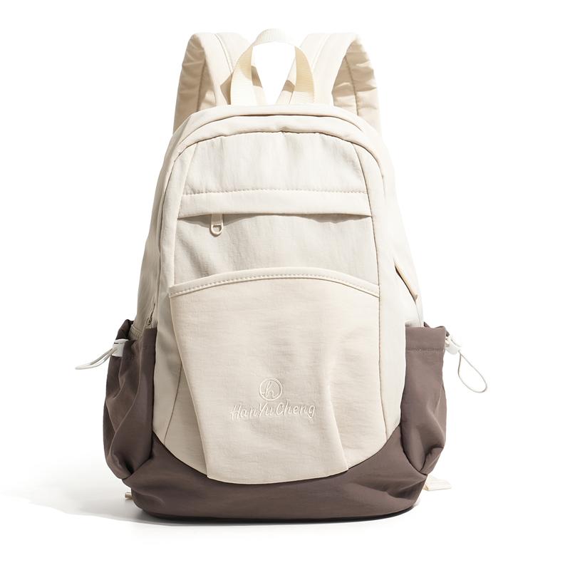 Sport Lightweight Color Block Backpack Outdoor Large Capacity Travel Backpack