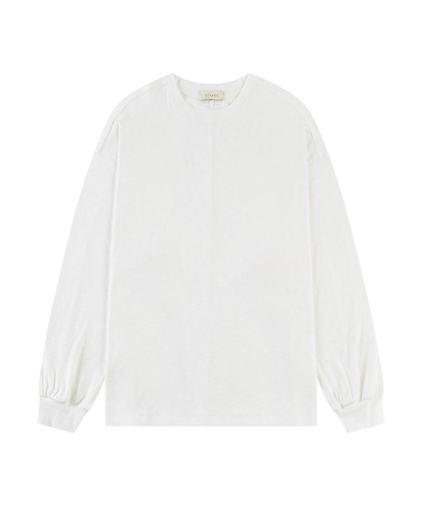 Siyajyu Sitp5243 Stingray Slub T-Shirt_Ivory
