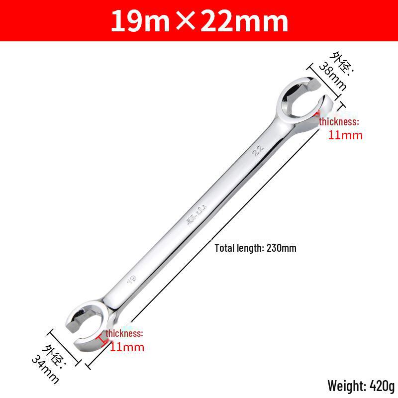 Taishan Doppelkopfwinkelölrohrzange für Baggerbremsendemontage & Autoreparatur