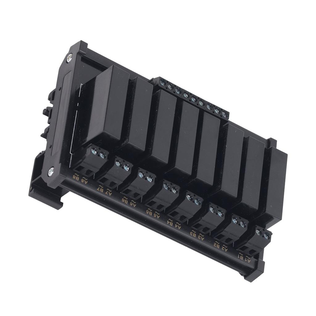 Solid State Relais Modul DIN-Schienenmontage 8 Kanal Solid State Relais 3-32VDC Eingang 5-8A 24-480VAC Last