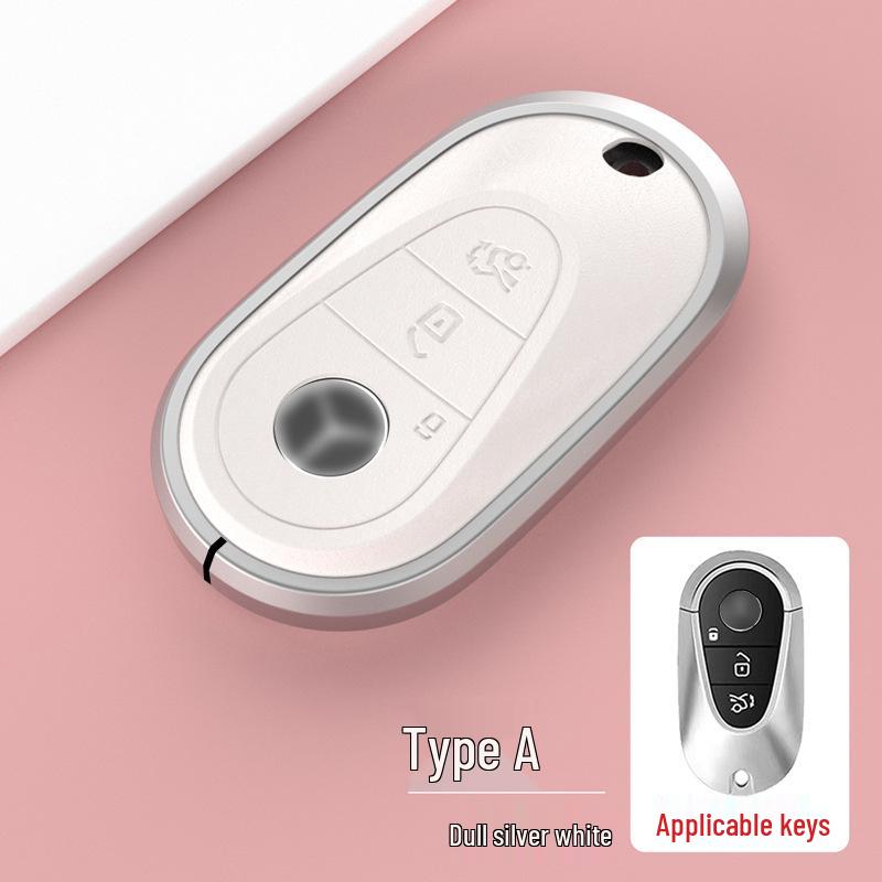 Mercedes Key Fob Protective Case: Fits E300L, C260L, A200L, GLC300L, GLE, and C200L Models