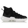 Li Ning Essence 2.3 Slip Resistant Abrasion Resistant High top Vintage Basketball Shoes Women's Black AGBP072-5