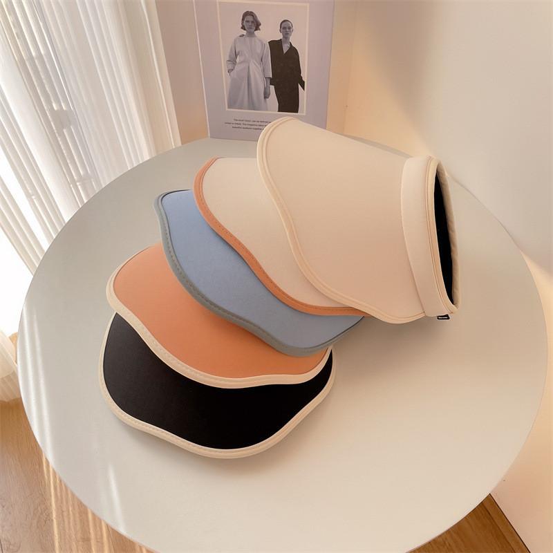 Trendy Chic And Womens Sun Visor Hat Uv Protection Wide Brim Summer Cap