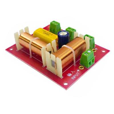 200W Crossover Filter Audios Frequency Divider Treble Midrange Bass for Enhances Bass In DIY Professional Sound Systems