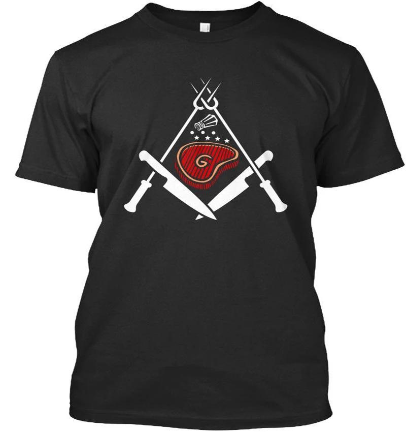 

Funny Design The Masonic Cook Freemason Chef TShirt 100 Cotton ONeck Summer Short Sleeve Casual Mens Tshirt Size S3XL 4XL