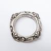 CHROME HEARTS 925 SBT Band Ring Ring SilverUsed