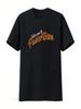 Welcome To Flavortown T Shirt Vintage Washed Comfortable Versatile Streetwear Top For Everyday Wear Stretched Homme Unisex