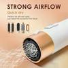 5-in-1 Hair Dryer Brush Set, Hot Air Styling Comb with Curling Iron & Straightener jml02